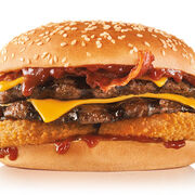 double bacon burger