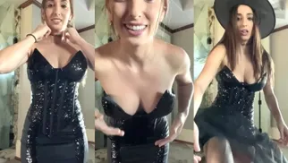 christina khalil anal plug Christina Khalil Snow Shoveling Anal Plug Slingkini PPV Video (11)