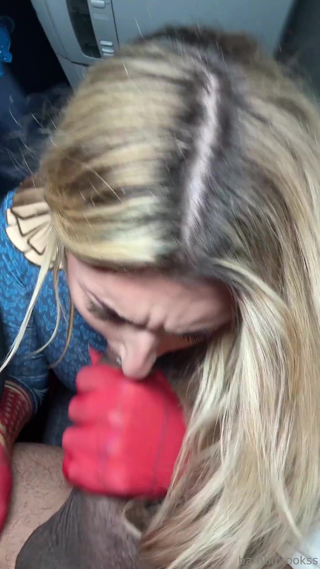 Bambi Brooks Homewrecker Cosplay Sucking Cock In Car