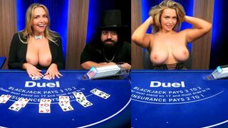 Mia Malkova Duel Blackjack Table Casino Video Leaked