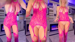 Bree Essrig Naked Pink Lingerie Haul Leaked